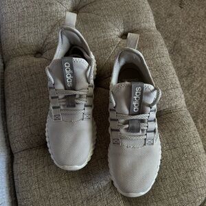 Adidas Light Gray Mesh Sneakers